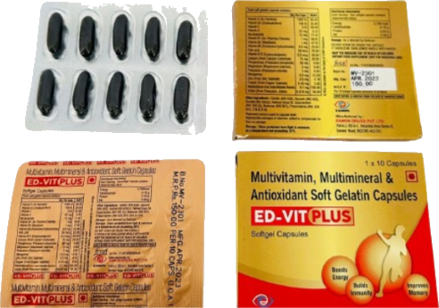 ED-VIT PLUS (1x10) packaging