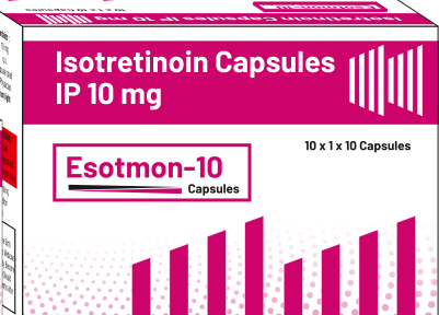 Isotretinoin Capsules packaging