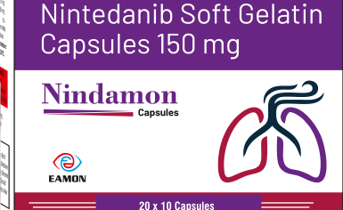 Nintedanib Capsules packaging