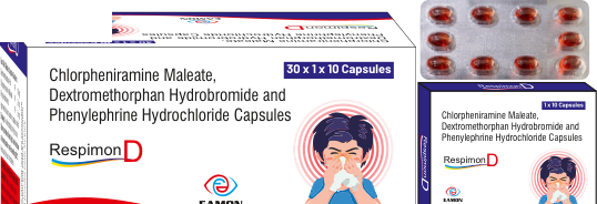 RESPIMON D packaging
