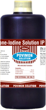 Povidone-Iodine Solution IP 500ml