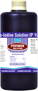 Povidone-Iodine Solution IP 10% w/v