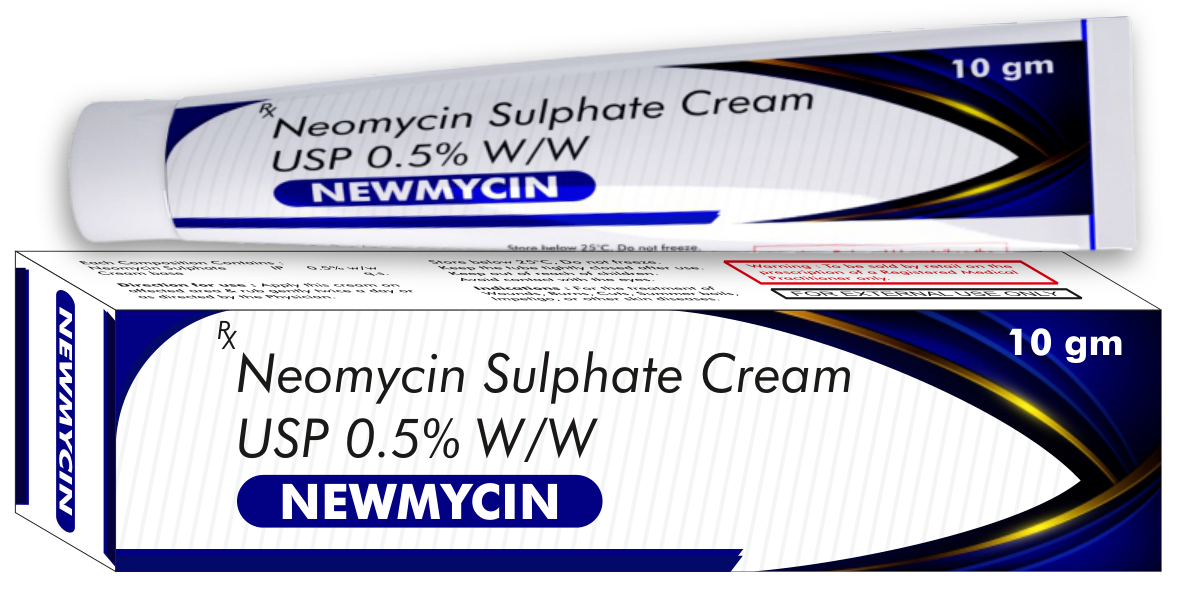 NEWMYCIN packaging