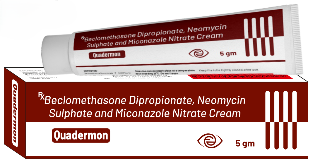 QUADERMON packaging